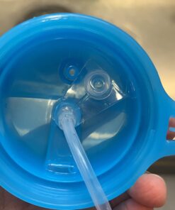 Munchkin® Any Angle™ Weighted Straw Trainer Cup with Click Lock™ Lid, 7 Ounce, Green 1 Count (Pack of 1) 33 6103GQXnJLL