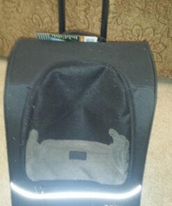 Pet Gear I-GO2 Roller Backpack, Travel Carrier, Car Seat for Cats/Dogs, Mesh Ventilation, Included Tether, Telescoping Handle, Storage Pouch 22.0"L x 13.5"W x 16.0"H 36 6104s3T0ytL