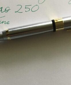JINHAO 250 Stainless Steel Gold Trim Fountain Pen - Medium 1 41 6106wn6KC7L