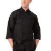 Chef Works Men's Morocco Chef Coat Medium Black
