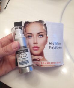 Eye Gel Anti-Aging Cream - Treatment for Dark Circles, Puffiness, Wrinkles and Fine Lines - Hyaluronic Acid Formula Infused Serum with Aloe Vera & Jojoba for Ageless Smooth Skin 5 oz 0.5 Fl Oz (Pack of 1) 35 6109mePPaNL