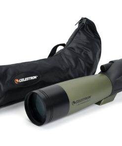 Celestron – Ultima 80 Angled Spotting Scope – 20-60x Zoom Eyepiece – Multi-Coated Optics for Bird Watching, Wildlife, Scenery and Hunting – Waterproof and Fogproof – Includes Soft Carrying Case Ultima 80 - 45° Spotting Scope 33 610BsO oL3L