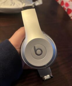 Beats Solo3 Wireless On-Ear Headphones - Apple W1 Headphone Chip, Class 1 Bluetooth, 40 Hours of Listening Time, Built-in Microphone - Silver (Latest Model) Without AppleCare+ 26 610CLqww2uL