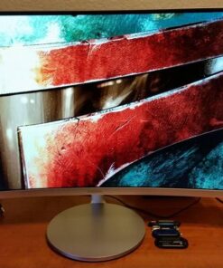 SAMSUNG IT LC27F591FDNXZA SAMSUNG C27F591 27-Inch FHD 1080p Curved Monitor (Built-in Speaker Included) New 54 610CMbGBxnL