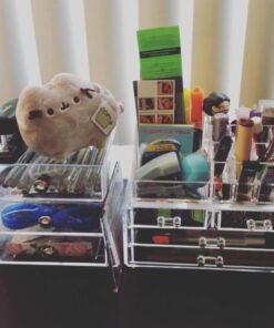 iDesign BPA-Free Plastic 3-Drawer Vanity Organizer - 6.5" x 6.5" x 6.5", Clear 46 610CQ9pMhL