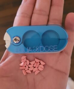 The Equadose Pill Splitter. The Best Pill Cutter Ever! Doubles as a Pill Box. Great for Pets Too! 29 610ECleWGNL