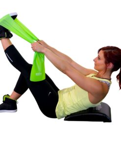 Elite Sportz Equipment Ab Mat – High Density Foam Sit Up Mats - Comfortable Workout Accessories for Upper & Lower Abs, Obliques & Back Support w/Band 18 610HWemgGIL