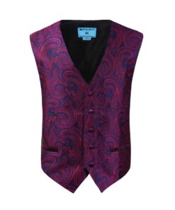 Epoint EGC1B01-03 Multi Mens Paisley Waistcoat Woven Microfiber S-5XL Vest Medium Purple-egc1b01d 15 610I8yVFc4L