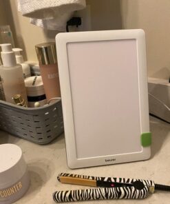 Beurer TL30 Portable Daylight Lamp- UV-Free 10,000 Lux LED Bright White Light Therapy for Home, Travel, & Office lighting TL30 - Daylight 19 610IZpYM5HL