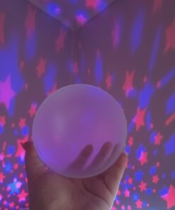 MOKOQI Star Projector Night Lights for Kids, Birthday Gifts for 1-4-6-14 Year Old Girl and Boy, Projection Lamp for Kids Bedroom, Glow in The Dark Stars and Moon for Child Asleep Peacefully- Purple 29 610J7EauBL