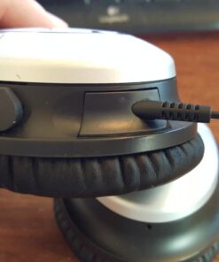 ITIS Replacement Audio Cable Cord For Bose QuietComfort 15 QC 15 Headphone With ITIS Headphone Cable Clip (Replacement Cable) 11 610KMKz3w2L