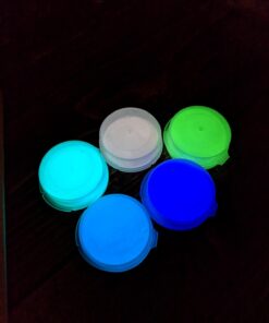 Neutral 5 Color Pack Glow in The Dark Pigment Powder - 12g Each, 60g Total Neutral 45 610KVOhb0L