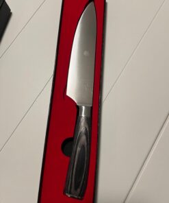 imarku Japanese Chef Knife - Sharp Kitchen Knife 8 Inch Chef's Knives HC Steel Paring Knife, Unique Gifts for Men and Women, Gifts for Mom or Dad, Kitchen Gadgets with Premium Gift Box 8-Inch Chef Knife 26 610MG3kd7L