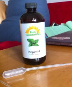 Sun Essential Oils 8oz - Peppermint Essential Oil - 8 Fluid Ounces 8 Fl Oz (Pack of 1) 27 610MhTFcnTL