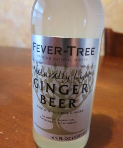 Fever-Tree Refreshingly Light Ginger Beer, No Artificial Sweeteners, Flavourings or Preservatives, 16.9 Ounce 500 ml (Pack of 8) 16.9 Fl Oz (Pack of 8) 30 610Oy0ENl2L