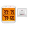 ThermoPro TP63B Indoor Outdoor Thermometer Wireless Hygrometer, 500FT Inside Outside Thermometer, Remote Temperature Monitor with Cold-Resistant Sensor, Outdoor Thermometers for Patio Home Greenhouse 6 610PTItUL9L
