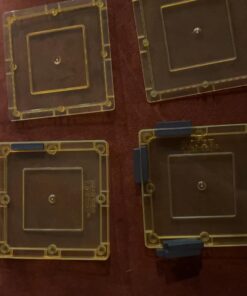 PicassoTiles 100 Piece Set 100pcs Magnet Building Tiles Clear Magnetic 3D Blocks Construction Playboards, Creativity Beyond Imagination, Inspirational, Recreational, Educational Conventional 45 610QE MmqXL