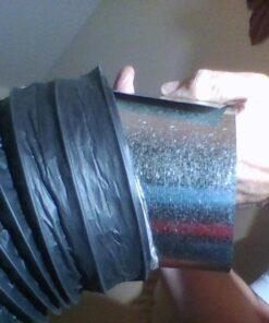 AC Infinity Flexible 6-Inch Aluminum Ducting, Heavy-Duty Four-Layer Protection, 25-Feet Long for Heating Cooling Ventilation and Exhaust 33 610QOCNFXlL