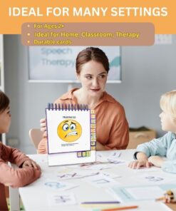 Thought-Spot I Know What to Do Feeling/Moods Flipbook: Different Moods/Emotions; Autism; ADHD; Helps Kids Identify Feelings and Make Positive Choices (Moods/Feelings Flipbook) Moods/Feelings Flipbook 27 610Rv6JgH1L