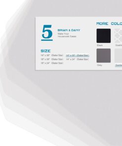 BRIAN & DANY Wire Shelf Liner 14" X 30", Heavy Duty Shelf Liners for Wire Shelving, Waterproof Protector Mats, Set of 5, Transparent 14"x 30"x5 20 610SPauZkOL 1