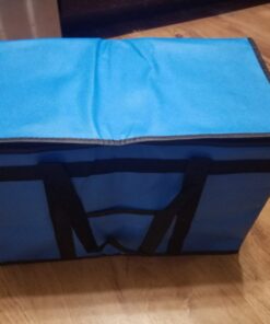 NZ home 3XL Insulated Cooler Bag and Food Warmer for Food Delivery & Grocery Shopping with Zippered Top, Black (1 pack) 3X-Large 1 35 610SgfsN6pL