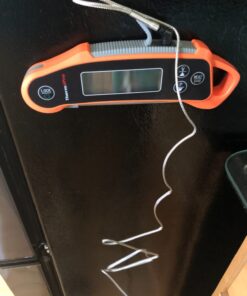 ThermoPro TP710 Instant Read Meat Thermometer Digital for Cooking, 2-in-1 Waterproof Kitchen Food Thermometer with Dual Probes and Dual Temperature Display for Oven, Grilling, Smoker & BBQ Upgrade 60 610UgK9R0pL