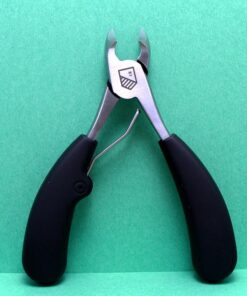 Harperton Podiatrist Toenail Clippers, Heavy-Duty Grooming Tool, Precision Nail Clipper for Thick or Ingrown Toenails, Stainless Steel, Black Toenail Clipper 55 610axKIN4L 1