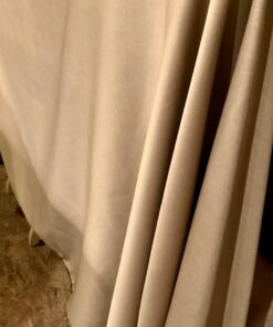 Sun Zero Barrow Energy Efficient Rod Pocket Curtain Single Panel 1 Taupe Beige 54" x 84" 37 610b0slURkL