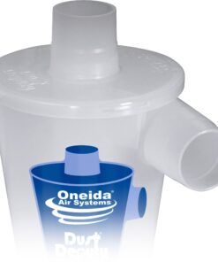 Oneida Air Systems Dust Deputy Deluxe Cyclone Separator Kit with Collapse-Proof Buckets for Wet/Dry Shop Vacuums (DD Deluxe 5-Gal) DD Deluxe 5-Gal 31 610cZL9Kt8L