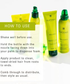 Rene Furterer VOLUMEA Volumizing Foam - For Fine, Limp Hair - Lightweight - Thickening & Long-Lasting Volume - 6.8 fl. oz. 10 610dVIWQQzL