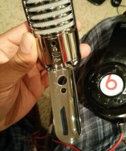 SAMSON Meteor Mic USB Studio Condenser Microphone (Chrome) Chrome Studio Microphone 44 610e9gVyn2L