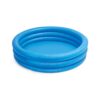 Intex FBA_58446EP Crystal Blue Kids Outdoor Inflatable 66" x 15"Swimming Pool, Blue, 8" 7 610eeV 0rcL