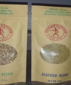 Paleo - Whole 30 - Keto - Spices by Paleo LIVING SPICES Collection {4-Combo Pack Jars Seasonings Set} can be used for Cooking, Grilling, Baking, & with Cookbooks (Original Flavor) Original Paleo Seasoning Blends 48 610jU0t0RNL