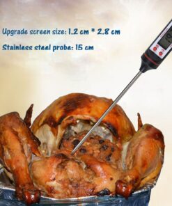 Savoury USA Cooking Thermometer - Digital Thermometer - Food Thermometer - Meat Thermometer - Instant Read Thermometer - Best Thermometer for all Food, BBQ, Candy, Sugar, Grill and Liquid. 24 610jrrYCBJL