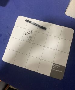 Magnetic Project Mat Showpin Magnetic Mat for Screws with Dry Erase Pen - Large Size Magnetic Pad Preventing Small Screws from Getting Lost and Unorganized - 9.8x11.8 inches 41 610jy0tVRbL