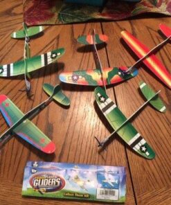 Big Mo's Toys 24 Pack 8 Inch Glider Planes - Birthday Party Favor Plane, Great Prize, Handout Glider, Flying Models, Two Dozen 26 610k t1OpjL