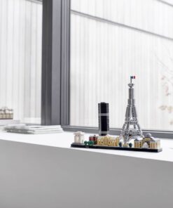 LEGO Architecture Skyline Collection 21044 Paris Skyline Building Kit With Eiffel Tower Model and other Paris City Architecture for build and display (649 Pieces) 24 610kUR356dL