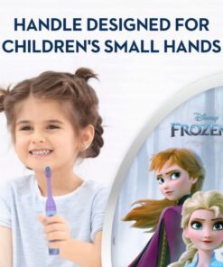 Oral-B Kids Battery Power Electric Toothbrush Featuring Disney's Frozen for Children and Toddlers age 3+, Soft (Characters May Vary) Multi 1 Count (Pack of 1) 27 610nIAW8z7L