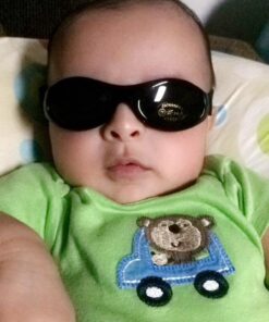 Baby Banz Sunglasses Infant Sun Protection – Ages 0-2 Years – The Best Sunglasses for Babies & Toddlers Midnight Black 37 610oQRqDHhL