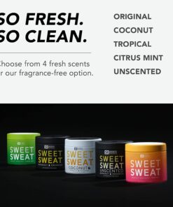 Sweet Sweat Workout Enhancer Roll-On Gel Stick - Makes You Sweat Harder and Faster, Helps Promote Water Weight Loss, Use with Sweet Sweat Waist Trimmer 6.5 Ounce Jar 28 610qcYaUxqL