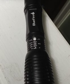 BlueFire 1200 Lumen Super Bright XM-L2 LED Handheld Flashlight with Adjustable Focus and 5 Light Modes, Outdoor LED Torch, Tactical Flashlight for Camping & Hiking 50 610uFAYnvPL