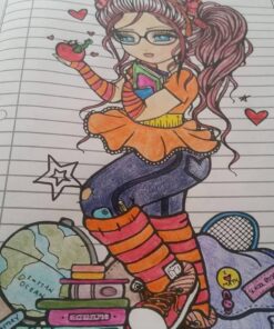 Mermaids, Fairies, & Other Girls of Whimsy Coloring Book: 50 Fan Favs 61 610v2jb4TBL