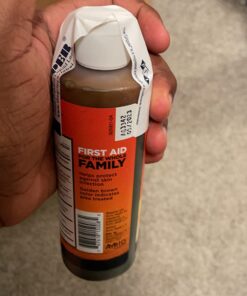 Betadine Antiseptic Liquid First Aid Solution, Povidone-iodine 10%, Infection Protection, Kills Germs In Minor Cuts Scrapes And Burns, No Sting Promise, No Alcohol or Hydrogen Peroxide, 8 FL OZ 30 610xLM3iBRL