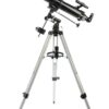 Celestron: Celestron - PowerSeeker 80EQ Telescope - Manual German Equatorial Telescope for Beginners - Compact and Portable - Bonus Astronomy Software Package - 80mm Aperture 80EQ Refractor 49 610yfr60p1L