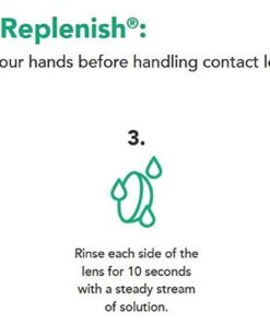 Opti-Free Replenish Multi-Purpose Disinfecting Solution with Lens Case, Twin Pack, 10-Fluid Ounces Each - 2 Count(Pack of 1) 27 610ytxYDxfL