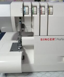 SINGER | ProFinish 14CG754 2-3-4 Thread Serger with Adjustable Stitch Length, & Differential Feed - Sewing Made Easy,White 83 611 5ED7cKL
