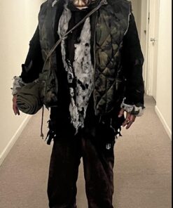 Olive Drab Green Warm Fire Retardant Blanket, 66" x 90" (80% Wool)-US Military Style 30 6110pTVheL