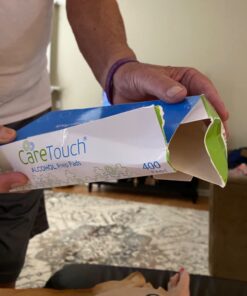 Care Touch Alcohol Wipes Individually Wrapped - Prep Pads with 70% Isopropyl Alcohol, Great for Home, Medical & First Aid Kits Sterilized, Antiseptic 2-Ply Swabs 400 Count 400 Count (Pack of 1) 31 6110q96YHSL