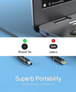 65W 45W Laptop Charger Fit for Dell Latitude 3420 3520 3320 Laptop AC Power Adapter Supply Cord 8 6110rNmvuAL