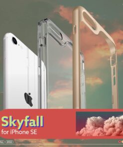 Caseology Skyfall for iPhone SE Case 2022 for iPhone SE Case (2020) for iPhone 8 Case (2017) for iPhone 7 Case (2016) - Gold 26 6111OLbjNeL